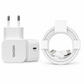 NEOVO 65W USB-C Snellader met 240W USB-C Kabel – iPhone 17/16/15 Oplader – Samsung S26/S25/S24 Snellader – USB-C Oplader voor MacBook, iPad & Laptop