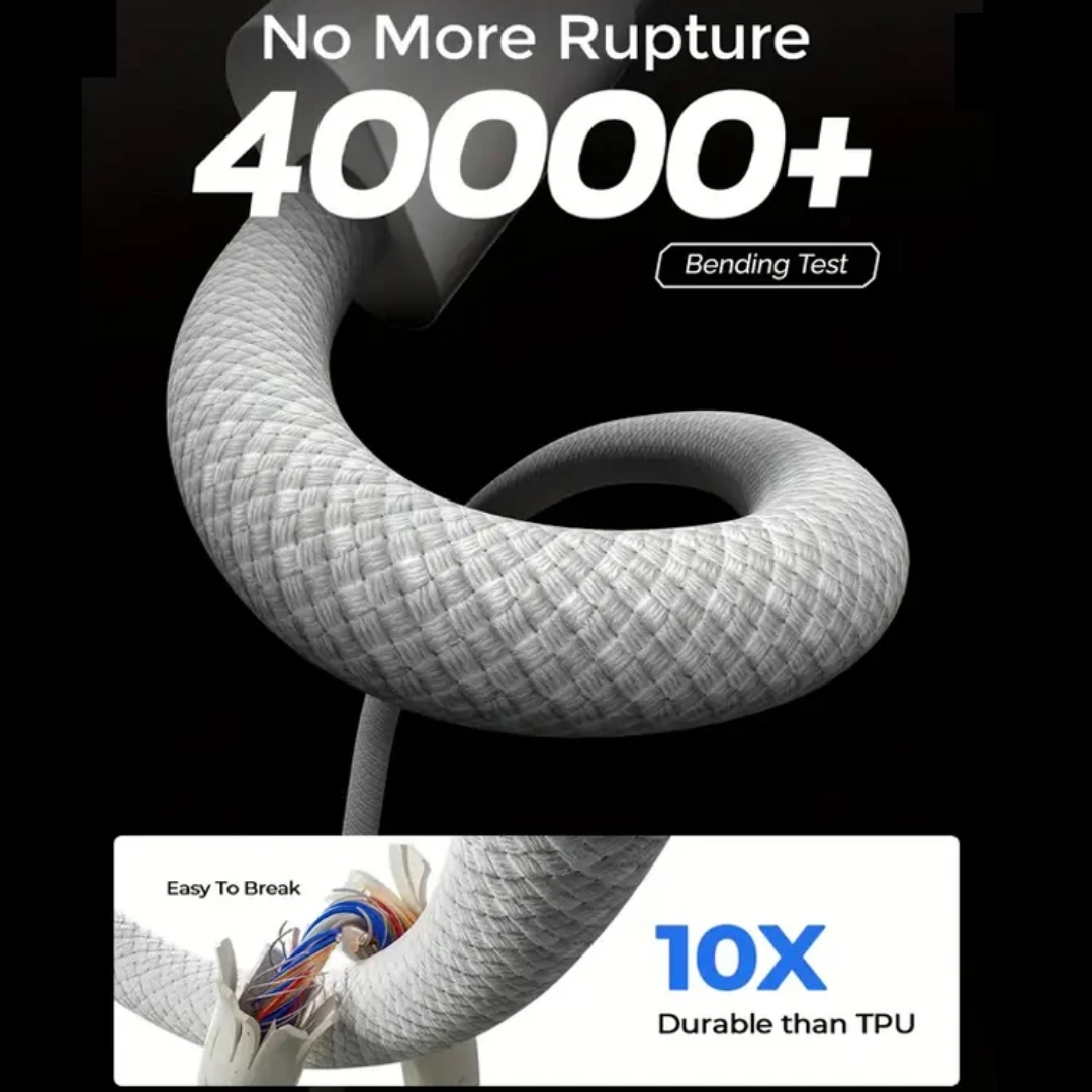 Load video: NEOVO 240W USB-C Kabel – iPhone &amp; Samsung Snellaadkabel – USB-C naar USB-C – MacBook Kabel – 1 Meter